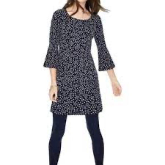 Boden Dresses & Skirts - EUC Boden Miriam Navy Star Bird Jersey Dress Size 12R 12 Regular